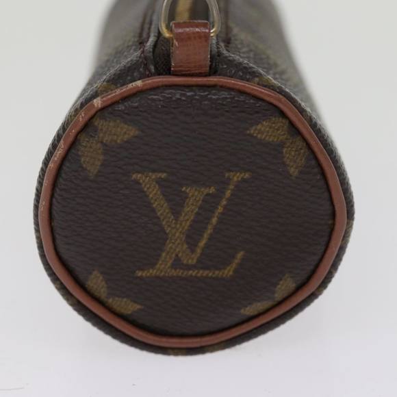 LOUIS VUITTON Monogram Papillon Pouch LV Auth 75515 - Picture 4 of 16